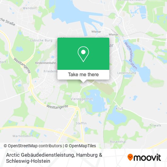 Arctic Gebäudedienstleistung map