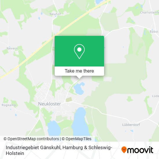 Industriegebiet Gänskuhl map