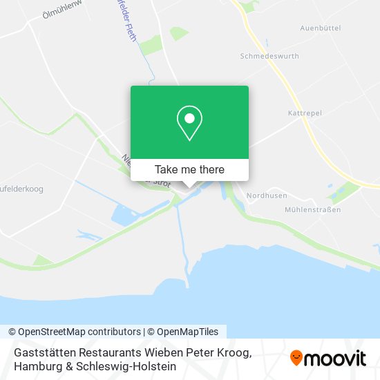 Gaststätten Restaurants Wieben Peter Kroog map