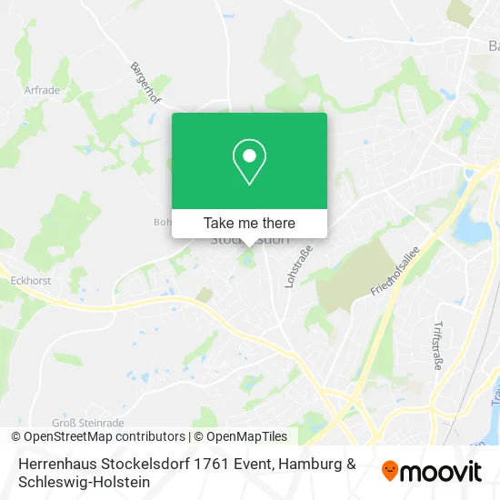 Карта Herrenhaus Stockelsdorf 1761 Event