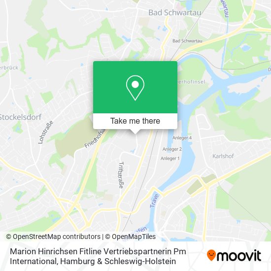 Marion Hinrichsen Fitline Vertriebspartnerin Pm International map