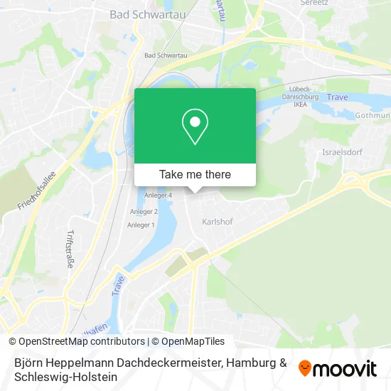 Карта Björn Heppelmann Dachdeckermeister