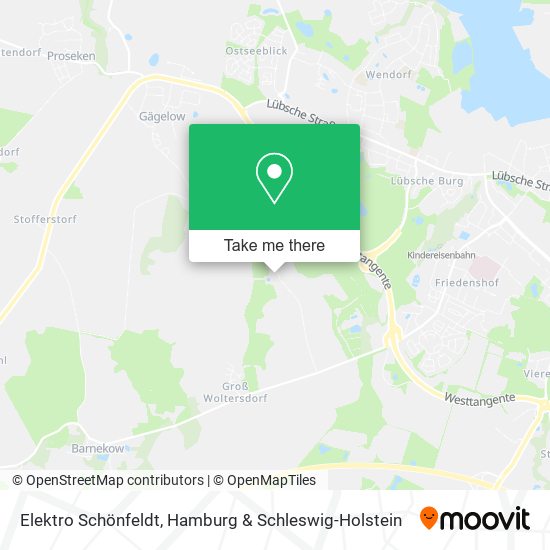 Elektro Schönfeldt map