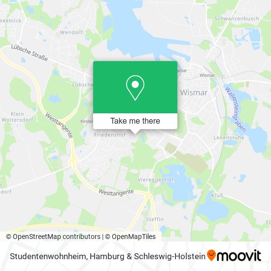 Studentenwohnheim map