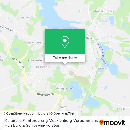 Kulturelle Filmförderung Mecklenburg-Vorpommern map