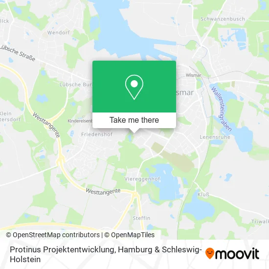 Карта Protinus Projektentwicklung