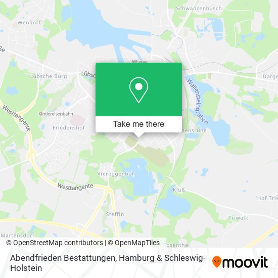 Abendfrieden Bestattungen map