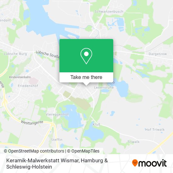 Keramik-Malwerkstatt Wismar map