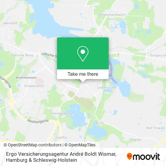 Карта Ergo Versicherungsagentur André Boldt Wismar