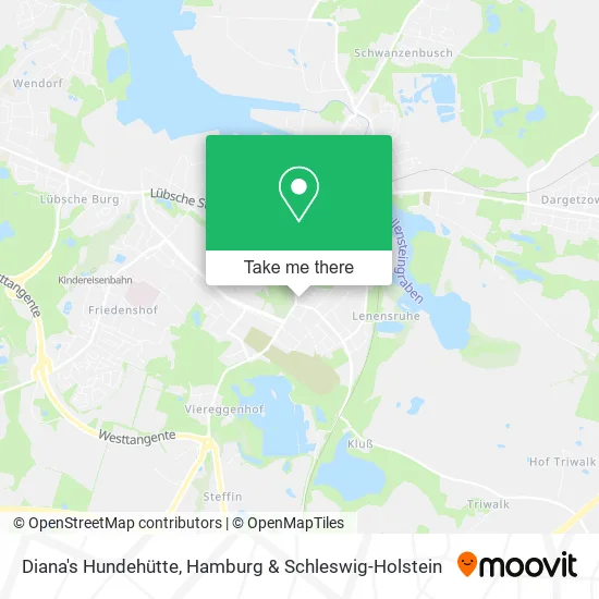 Карта Diana's Hundehütte