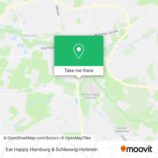 Eat Happy map