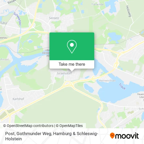 Карта Post, Gothmunder Weg