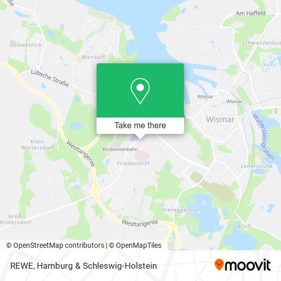 REWE map