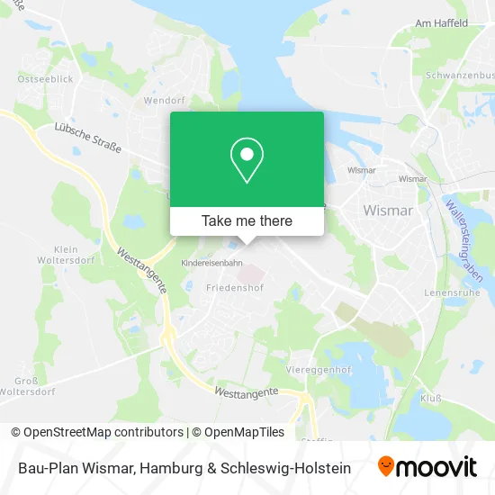 Карта Bau-Plan Wismar