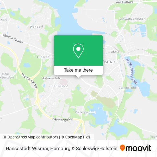 Карта Hansestadt Wismar