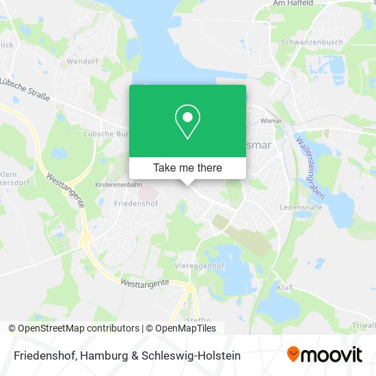 Friedenshof map