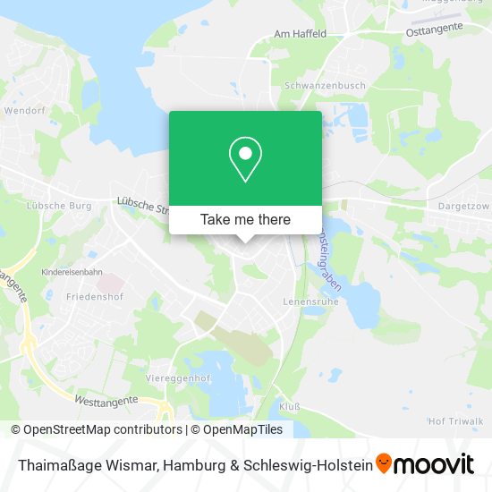 Thaimaßage Wismar map