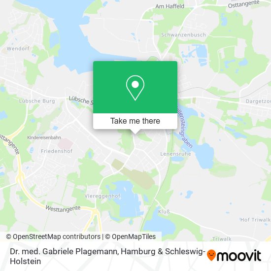Dr. med. Gabriele Plagemann map
