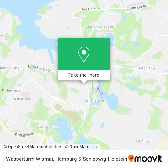 Карта Wasserturm Wismar