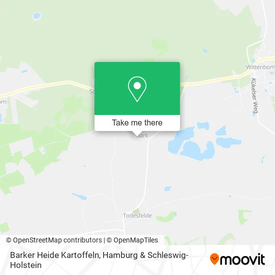 Карта Barker Heide Kartoffeln