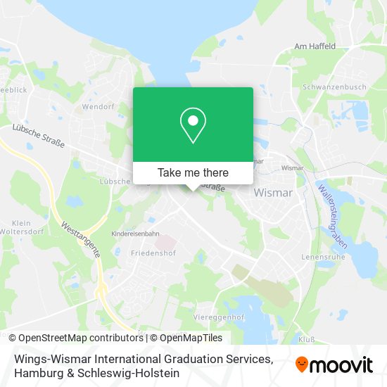 Wings-Wismar International Graduation Services map