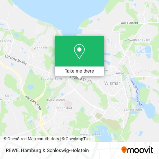 REWE map