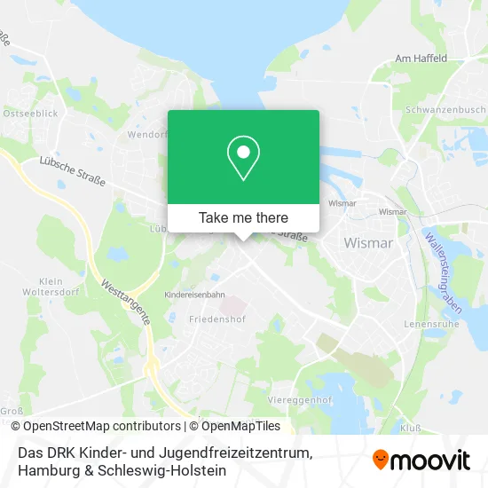 Карта Das DRK Kinder- und Jugendfreizeitzentrum