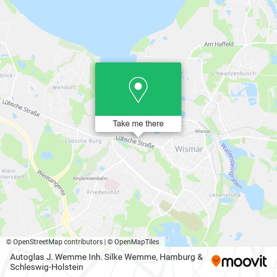 Autoglas J. Wemme Inh. Silke Wemme map