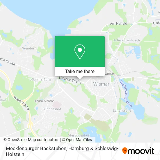 Карта Mecklenburger Backstuben
