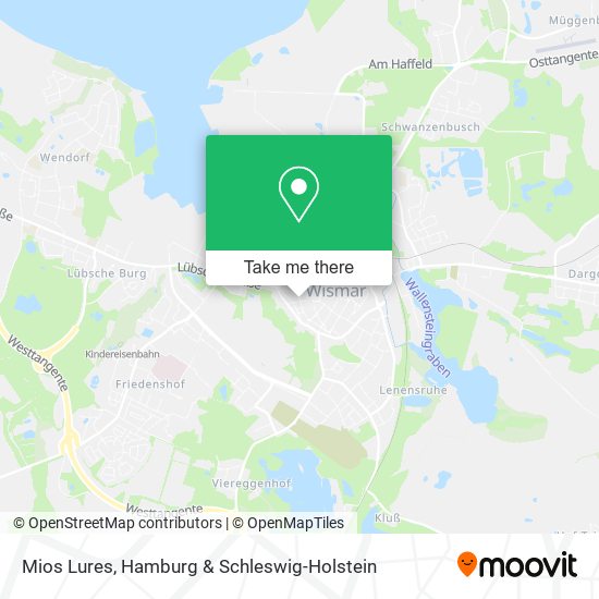 Mios Lures map