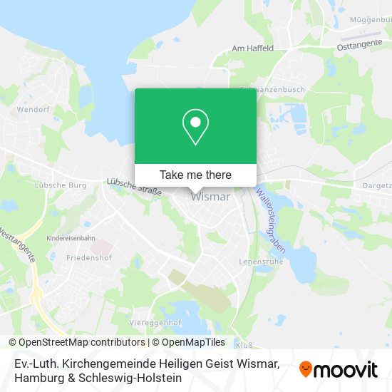 Ev.-Luth. Kirchengemeinde Heiligen Geist Wismar map