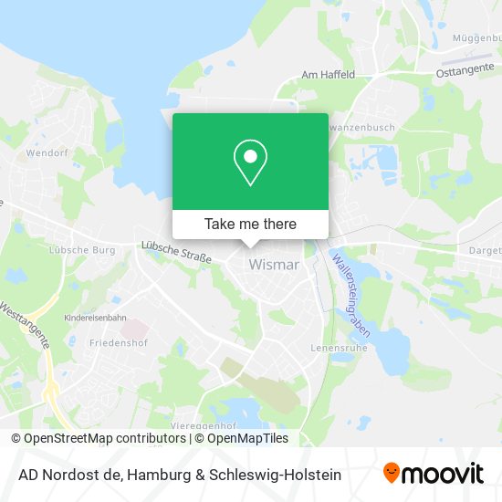 AD Nordost de map