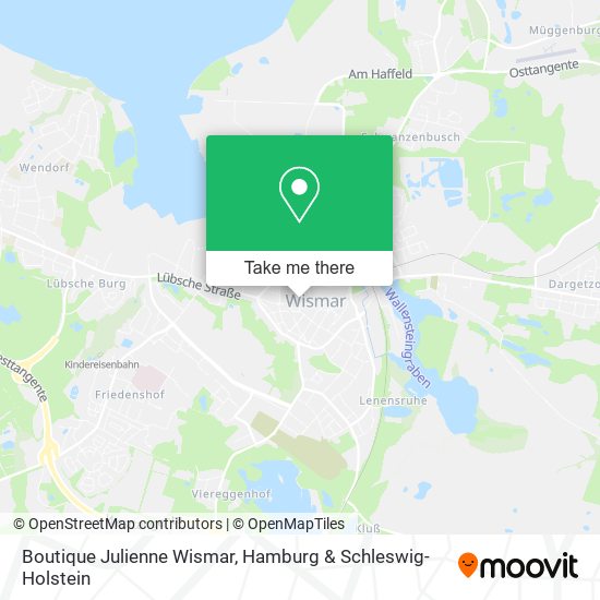 Boutique Julienne Wismar map