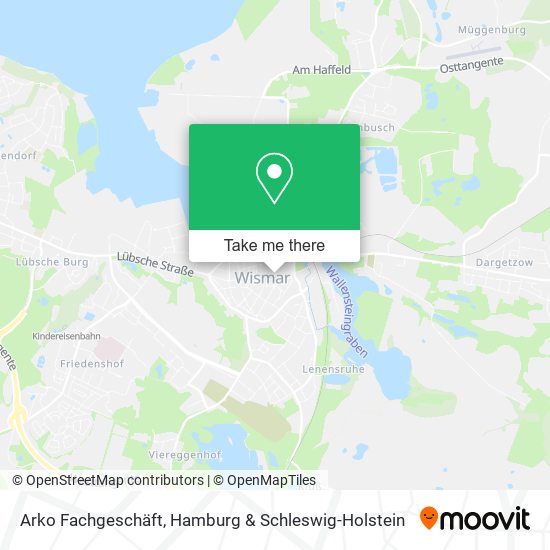 Arko Fachgeschäft map