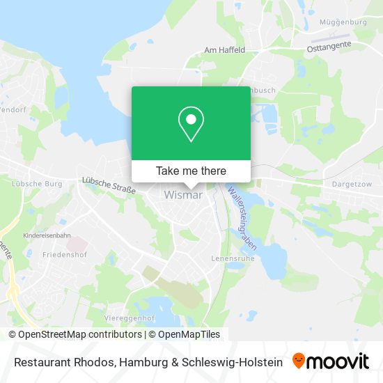 Restaurant Rhodos map