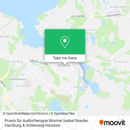 Praxis für Audiotherapie Wismar Isabel Roeder map