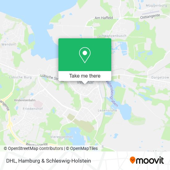 DHL map