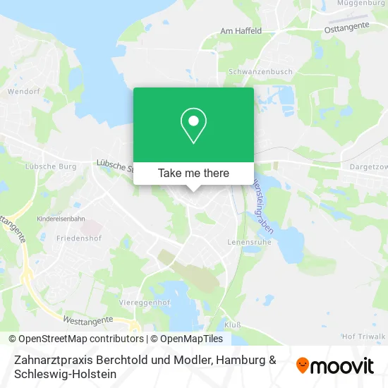 Карта Zahnarztpraxis Berchtold und Modler