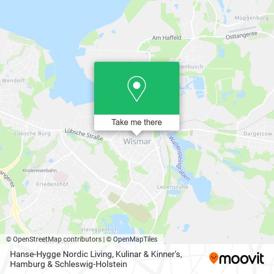 Hanse-Hygge Nordic Living, Kulinar & Kinner's map