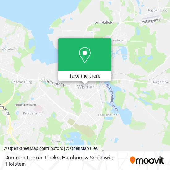 Карта Amazon Locker-Tineke