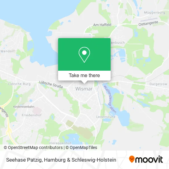 Карта Seehase Patzig