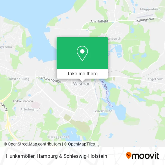 Карта Hunkemöller