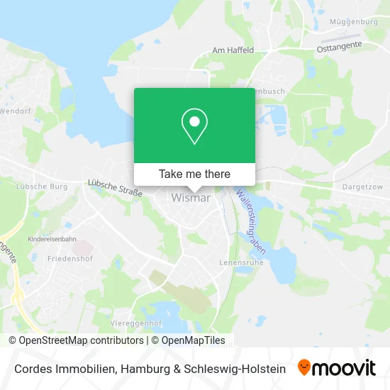 Карта Cordes Immobilien