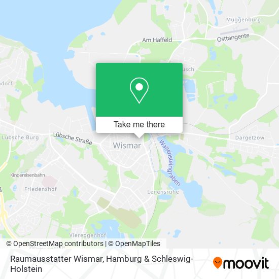 Raumausstatter Wismar map