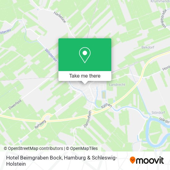 Hotel Beimgraben Bock map