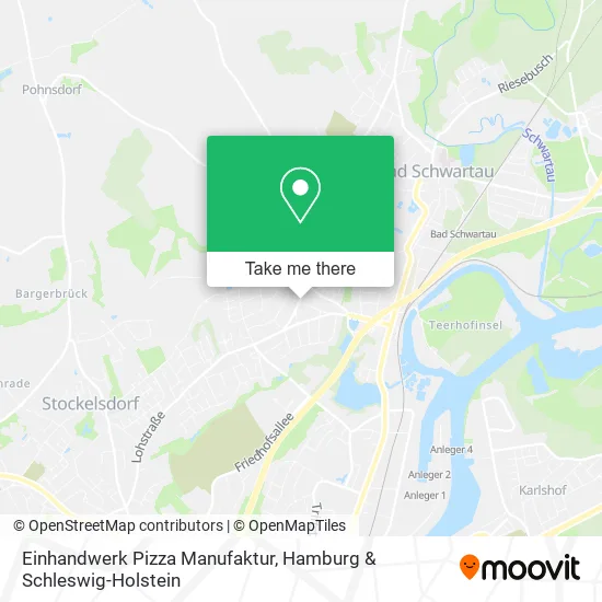 Einhandwerk Pizza Manufaktur map
