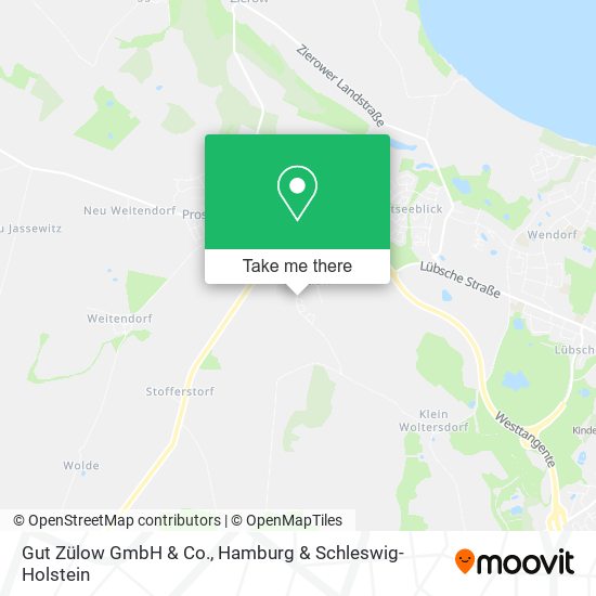 Gut Zülow GmbH & Co. map