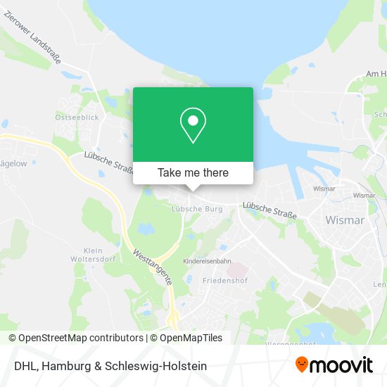 DHL map