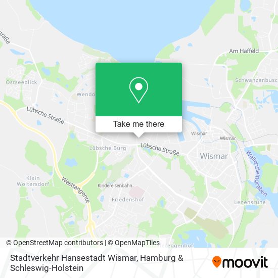 Stadtverkehr Hansestadt Wismar map