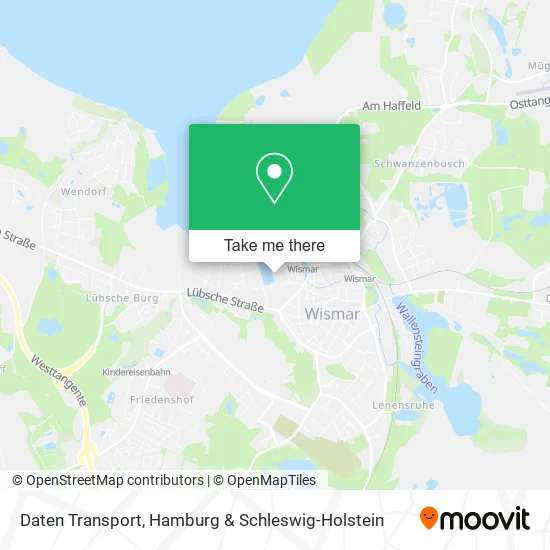 Карта Daten Transport